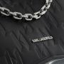 Karl Lagerfeld Crossbody bags Seven Element Shb Embossed in zwart - Thumbnail 6
