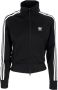 Adidas Originals Zwarte zip-up hoodie met authentieke adidas stijl Zwart Dames - Thumbnail 4
