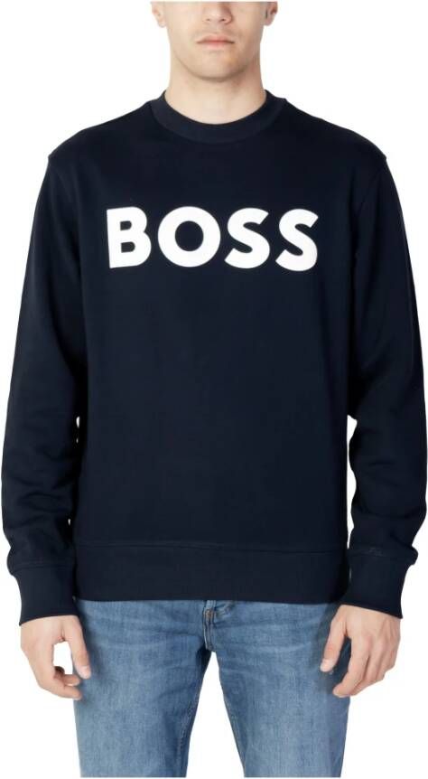 Boss Sweatshirt & Hoodies Blauw Heren