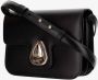 A.P.C. Schoudertassen Mini Grace' Black Shoulder Bag With Embossed Logo in zwart - Thumbnail 6