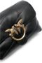Pinko Zwarte schoudertas van schapenleer met goudkleurige hardware Black Dames - Thumbnail 12