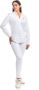 Polo Ralph Lauren Witte Katoenen Damesoverhemd met Geborduurde Pony White Dames - Thumbnail 9