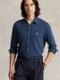Ralph Lauren Stijlvolle Donkerblauwe Slim Fit Overhemd met Klassieke Kraag Blue Heren - Thumbnail 5