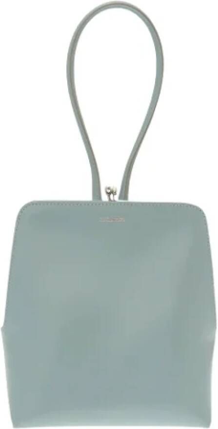 Jil Sander Pre-owned Leather handbags Blauw Dames