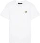 Lyle & Scott Luxe T-Shirt Organisch Katoen Regular Fit White Heren - Thumbnail 3