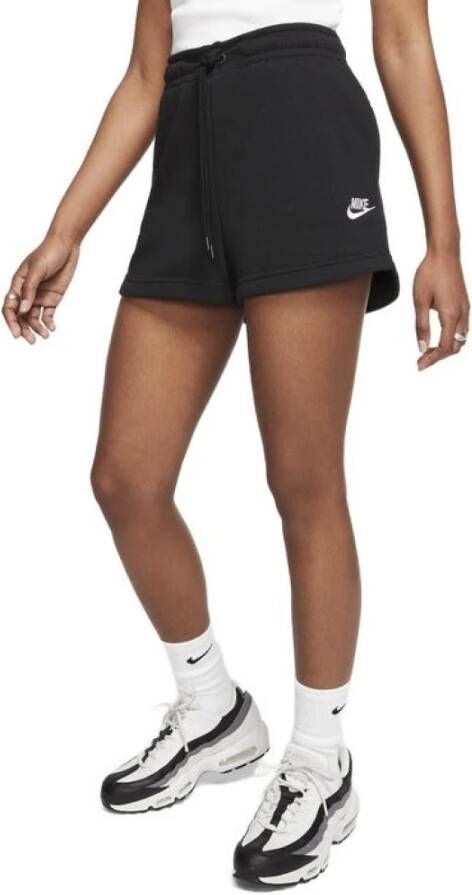 Nike Laaggetailleerde bedrukte hardloopshorts Zwart Dames