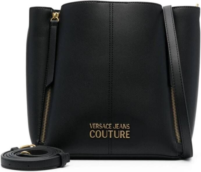Versace Jeans Couture Dames Shopper met Afneembare Band Black Dames