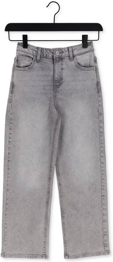 Cars high waist loose fit jeans BRY grey used Grijs Meisjes Denim Effen 158