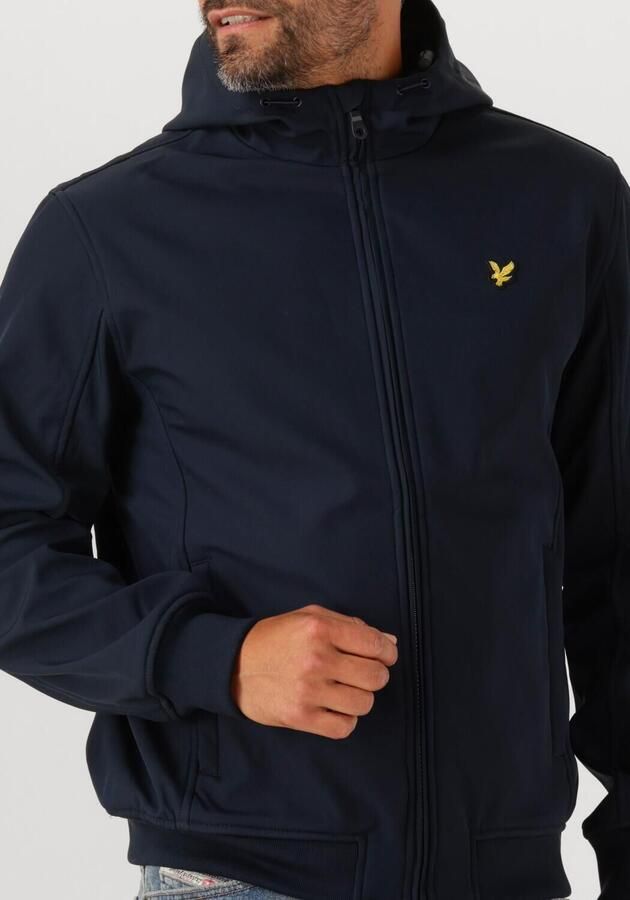 Lyle & Scott Sweater Lyle & Scott JK2110V FLEECE BACK SOFTSHELL-Z271 DARK NAVY