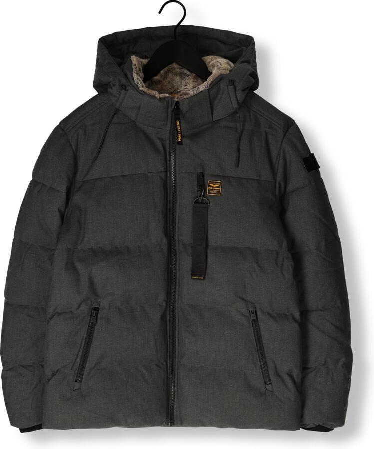 PME Legend Regular fit gewatteerd jack met viscose model 'YET'