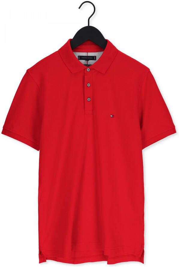 Tommy Hilfiger 1985 Slim Fit polo rood Mw0Mw17771 XLG Rood Heren