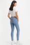 Levi's 721 high waist skinny jeans light blue denim - Thumbnail 8