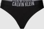 Calvin Klein Zwarte Geribbelde Bikinibroek Black Dames - Thumbnail 2