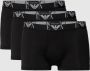 Emporio Armani Zwarte Katoenen Ondergoed met Contrasterende Details Black Heren - Thumbnail 4
