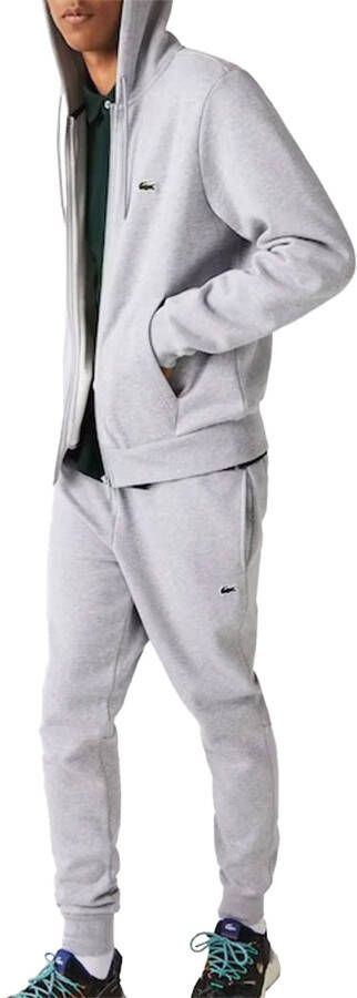Lacoste Core Full Zip Hoodie Tracksuit Grey- Heren Grey