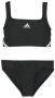 Adidas Perfor ce crop bikini zwart wit Gerecycled polyamide Logo 104 - Thumbnail 2