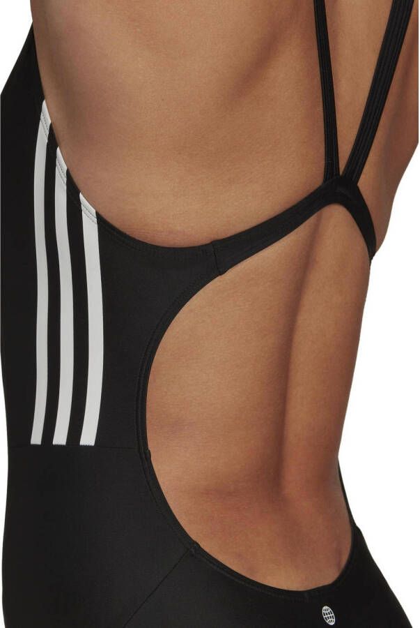 Adidas Originals 3-Stripes Swimsuit Zwart- Dames Zwart
