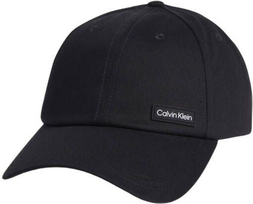 CK Calvin Klein Baseballpet met labelpatch model 'ESSENTIAL'