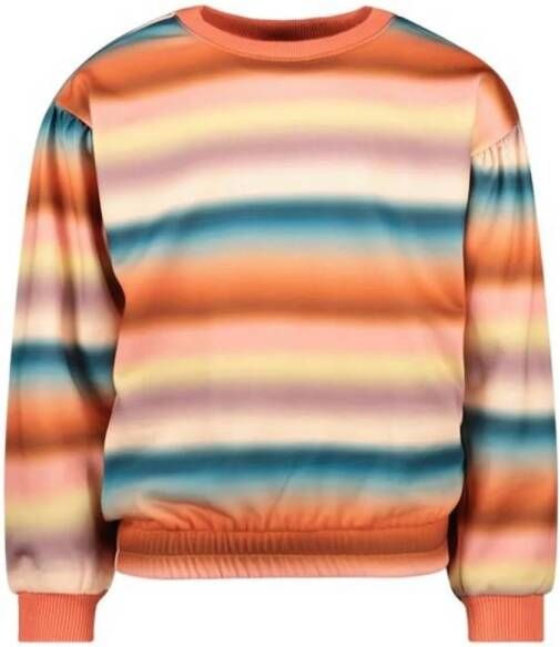 Like Flo gestreepte sweater multi Streep 110 | Sweater van