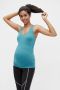 Mamalicious zwangerschapssporttop turquoise Blauw Dames Gerecycled polyester Ronde hals - Thumbnail 1