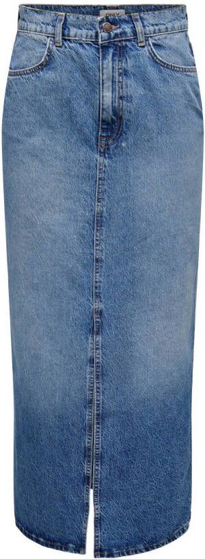 ONLY spijkerrok ONLCILLA medium blue denim