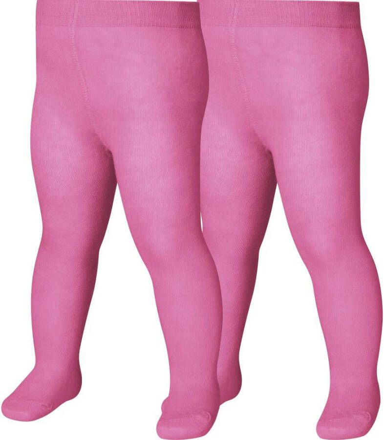 Playshoes maillot set van 2 roze Meisjes Katoen Effen 122 128