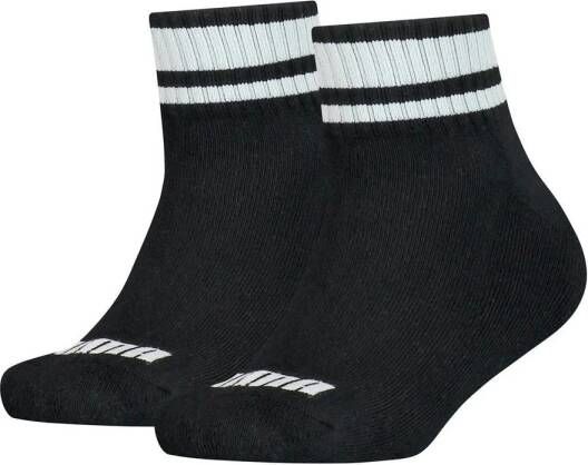 Puma sokken met streep set van 2 zwart Katoen Streep 39-42