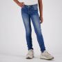 VINGINO super skinny jeans BETTINE blue vintage Blauw Meisjes Stretchdenim 104 - Thumbnail 2