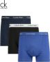 CALVIN KLEIN UNDERWEAR Calvin Klein Heren Boxershorts 3-pack Trunks Multi - Thumbnail 7
