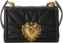 Dolce&Gabbana Crossbody bags Devotion Matelasse Quilted Shoulder Bag in zwart - Thumbnail 1