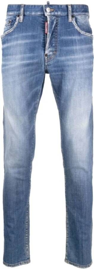 Dsquared2 Klassieke Denim Jeans voor dagelijks gebruik Blue Heren