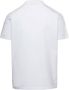 Dsquared2 Grafische Print Witte Katoenen T-shirt White - Thumbnail 6