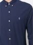 Ralph Lauren Stijlvolle Donkerblauwe Slim Fit Overhemd met Klassieke Kraag Blue Heren - Thumbnail 7