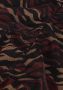 LOOXS 10sixteen top met camouflageprint en mesh zwart wijnrood Meisjes Polyester Opstaande kraag 116 - Thumbnail 3