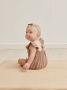 QUINCY MAE Baby Jurken & Rokken Ruffle Tank Dress + Bloomer Ser Bruin - Thumbnail 3