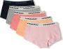 VINGINO shorts- set van 5 roze multicolor Slip Meisjes Stretchkatoen Effen 110 116 - Thumbnail 1
