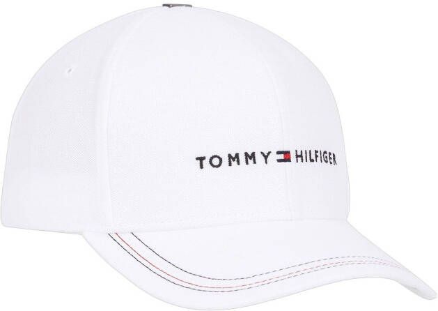 Tommy Hilfiger Pet met labelstitching model 'TH SKYLINE CAP'