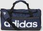 Adidas Perfor ce sporttas Linear Duffel S 25L donkerblauw zwart wit Logo - Thumbnail 1