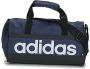 Adidas Perfor ce sporttas Linear Duffle XS 14L donkerblauw zwart wit - Thumbnail 2