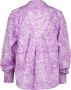 VINGINO gebloemde blouse Larith paars Meisjes Katoen Ronde hals Bloemen 104 - Thumbnail 8