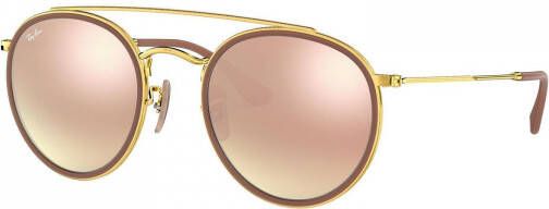 Ray-Ban Ray Ban zonnebril 0RB3647N goud roze