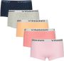 VINGINO shorts- set van 5 roze multicolor Slip Meisjes Stretchkatoen Effen 110 116 - Thumbnail 2